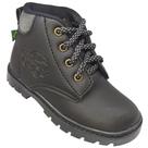 Bota Botinha Infantil Gibizinho Masculina Baby Coturno Preto