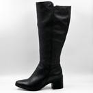 Bota Bottero Cano Alto Salto Bloco Médio Feminina