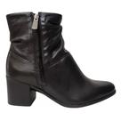 Bota Bottero Cano Baixo Couro Burnish Feminina 346907 -
