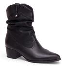 Bota Bottero Cano Curto Feminina Couro 349302