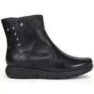 Bota Bottero Cano Curto Rasteira 361501 Preto