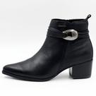 Bota Bottero Cano Curto Salto Médio Feminina
