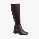 Bota Bottero Cano Longo Salto Bloco Bico Quadrado 361808