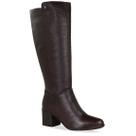 Bota Bottero Cano Longo Salto Médio 346903 Marrom