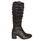 Bota Bottero Cano Longo Salto Médio Enrugada Couro 346920 Cor:MarromTamanho:36 Bota Bottero Cano Longo Salto Médio Enrugada Couro 346920 Cor:MarromTamanho:36