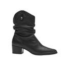 Bota bottero couro burnish preto