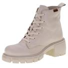 Bota bottero couro coturno off white 334901