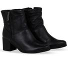 Bota bottero couro legitimo ziper calce facil envio rapido