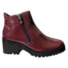 Bota Bottero Feminina Couro Verniz Botglasgow 349102