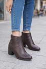 Bota Bottero Feminina de Couro Marrom