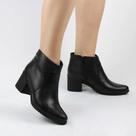 Bota Bottero Feminina Marinho Preto e Wood Ref:314701 314721