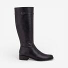 Bota Bottero Montaria Cano Longo Em Couro Preto