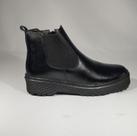 Bota But e Cia Coturno De Couro Coturno Cano Curto Tratorado Feminino 8401 (65256)