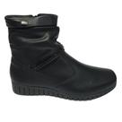 Bota Campesi Feminina Preto Ref:L9874 Bota Campesi Feminina Preto Ref:L9874