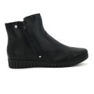 Bota Campesi L9331 Cano Curto Casual Fivela Ziper Feminino