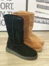 Bota camurção/pelo cor preta n.36