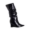Bota Cano Alto Pixolé Slouch Preto Bota Cano Alto Pixolé Slouch Preto