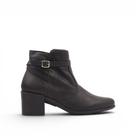 Bota Cano Baixo Couro Fivela Bota Cano Baixo Couro Fivela