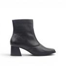 Bota Cano Baixo Couro