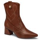 Bota Cano Baixo Mississipi J1063 Feminina - Tabaco Bota Cano Baixo Mississipi J1063 Feminina - Tabaco