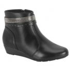 Bota Cano Curto Anabela Ultraconforto Modare 7076.113 Bota Cano Curto Anabela Ultraconforto Modare 7076.113