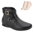 Bota Cano Curto Beira Rio e Meia BR24-90841 Bota Cano Curto Beira Rio e Meia BR24-90841