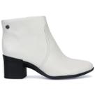 Bota Cano Curto Bottero 346901 Couro Burnish Salto Bloco Feminino