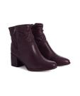 Bota Cano Curto Bottero Slouchy Couro Marrom
