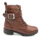 Bota Cano Curto Coturno Tratorado Chamonix Couro 401912 Bota Cano Curto Coturno Tratorado Chamonix Couro 401912