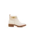 Bota cano curto detalhe dourado - modare
