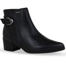 Bota cano curto detalhe fivela bottero couro Bota cano curto detalhe fivela bottero couro