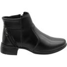 Bota Cano Curto Elisa Melo Pelboot Zíper Feminina Bota Cano Curto Elisa Melo Pelboot Zíper Feminina