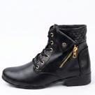 Bota cano curto fem dona beja bt46 ref:201 sintetico