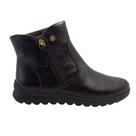 Bota Cano Curto Feminina Comfortflex Marrom 2682301 - Marrom 35