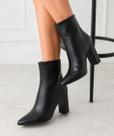 Bota Cano Curto Feminina Salto Alto Grosso 9cm Verniz ou Napa: Conforto e Estilo para Você!