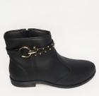 Bota cano curto feminino beira rio bt93 ref:9085.109 napa estonia