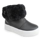 Bota Cano Curto Infantil Feminino Preto - Bloompy