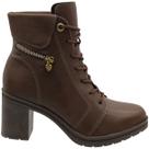Bota Cano Curto Mississipi Berteli Ziper Feminina