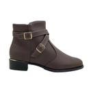 Bota Cano Curto Montaria Salto Baixo Beira Rio 9045.348 Bota Cano Curto Montaria Salto Baixo Beira Rio 9045.348