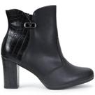 Bota Cano curto Piccadilly Salto Alto 130240 Feminino Bota Cano curto Piccadilly Salto Alto 130240 Feminino