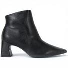 Bota Cano Curto Piccadilly Salto Bloco Bico Fino 764029 Feminino