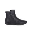 Bota Cano Curto Piccadilly Sandy Anabela Preto