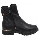 Bota Cano Curto Pink Cats com Zíper Lateral V60720004