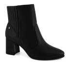Bota Cano Curto Salto Alto Básica Elástico Ramarim 2395121