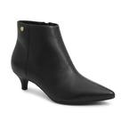 Bota Cano Curto Salto Fino Baixo Bico Fino Via Uno 139035 Preto Bota Cano Curto Salto Fino Baixo Bico Fino Via Uno 139035 Preto