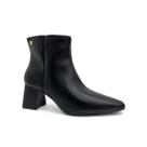Bota Cano Curto Salto Médio Bloco Vizzano 3109.100 Feminina