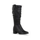 Bota Cano Longo Bottero 346920 em Couro Salto Médio Feminino
