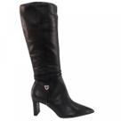 Bota Cano Longo Couro Giulia Domna 593008