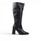 Bota Cano Longo Couro