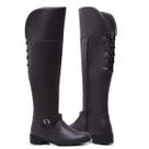 Bota Cano Longo Feminina Over The Knee Leve Conforto 11503 Gmm Shoes